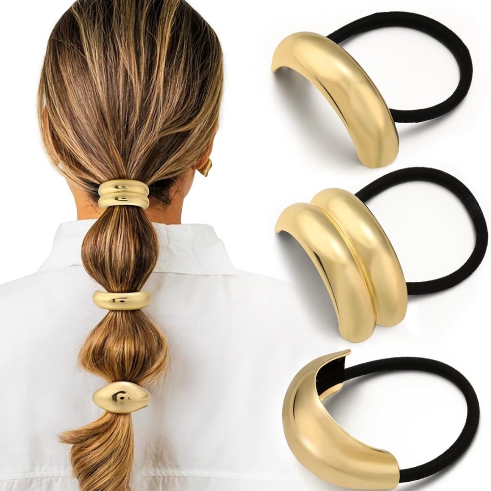 NWT Gold Hair Accessory Bundle